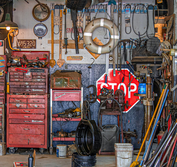 Messy Garage