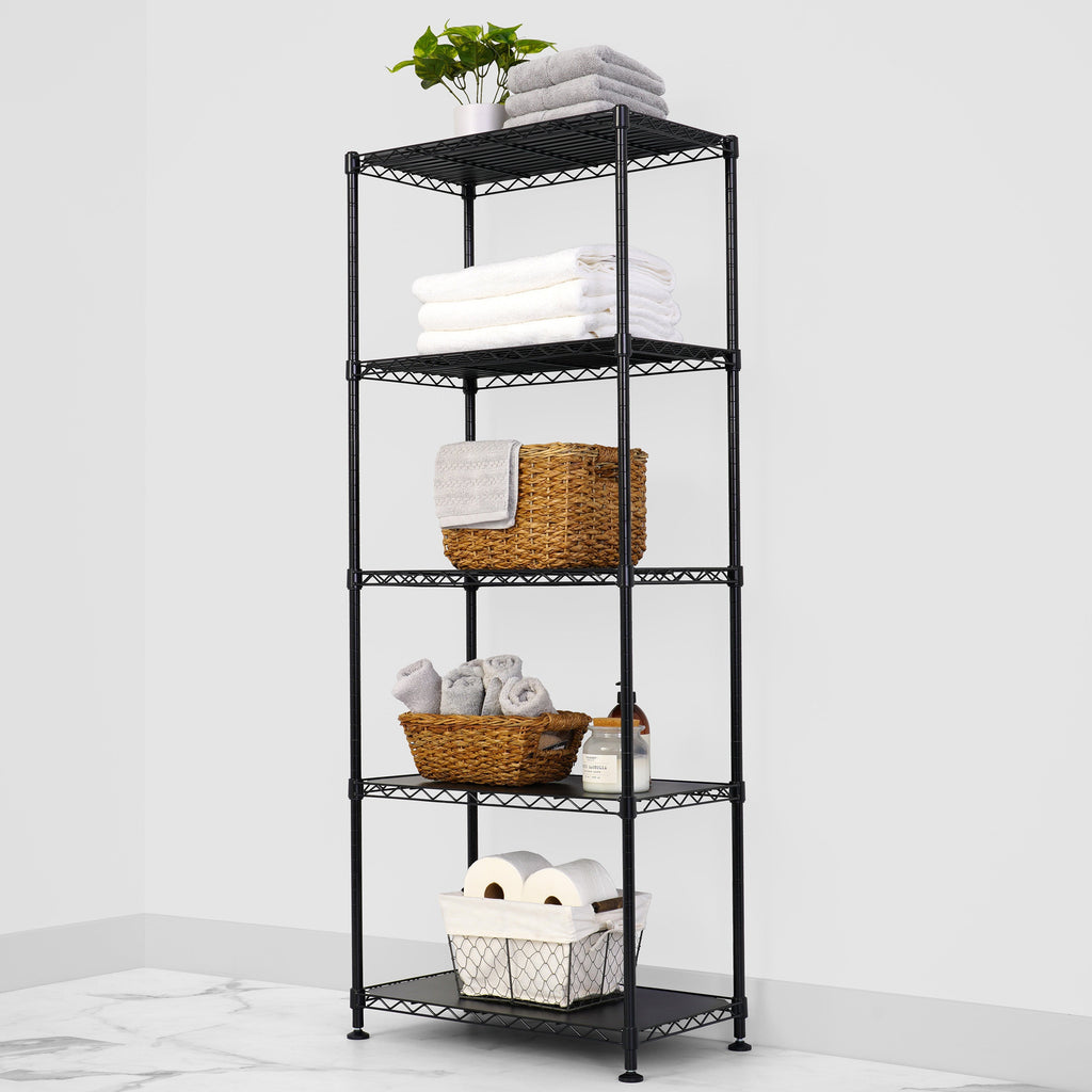 14" x 24" x 60" 5-Tier Wire Rack-Wire Shelving-Grease Monkey Garage