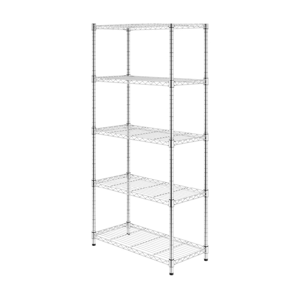 14" x 30" x 60" 5-Tier Wire Rack-Wire Shelving-Grease Monkey Garage