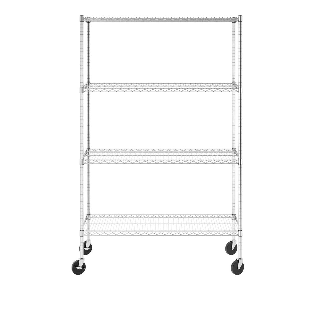 18" x 48" x 72" 4-Tier Wire Rack-Wire Shelving-Grease Monkey Garage