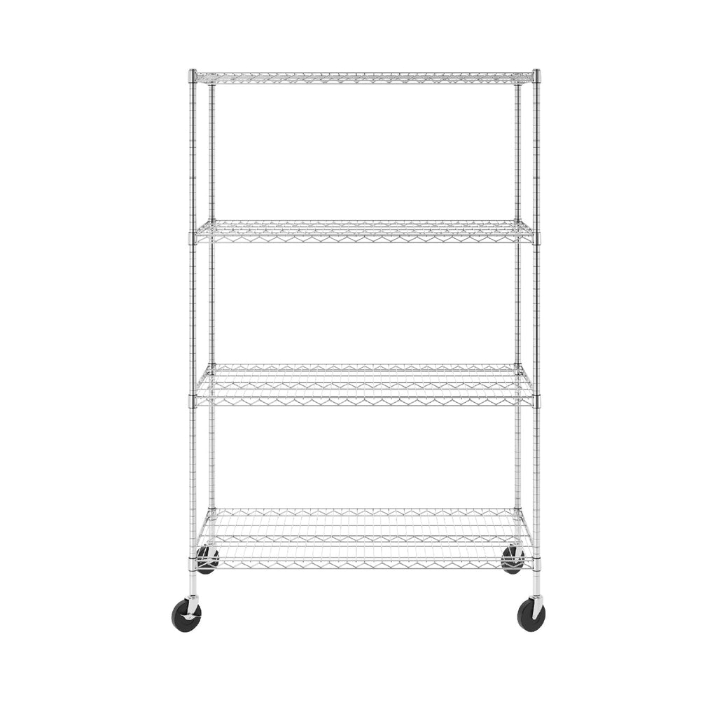 24" x 48" x 72" 4-Tier Wire Rack-Wire Shelving-Grease Monkey Garage