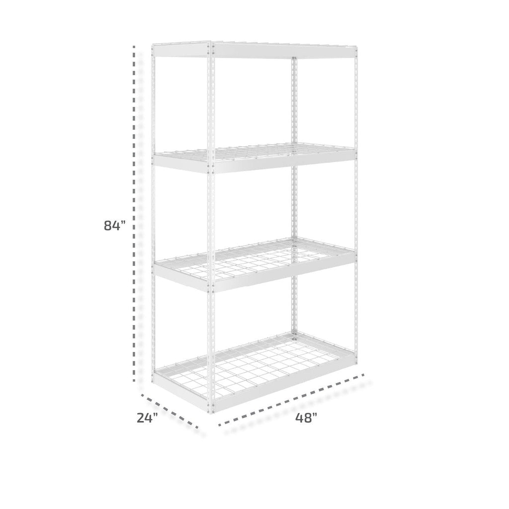 24" x 48" x 84" Heavy-Duty Garage Shelving-Heavy Duty Garage Shelving-Grease Monkey Garage