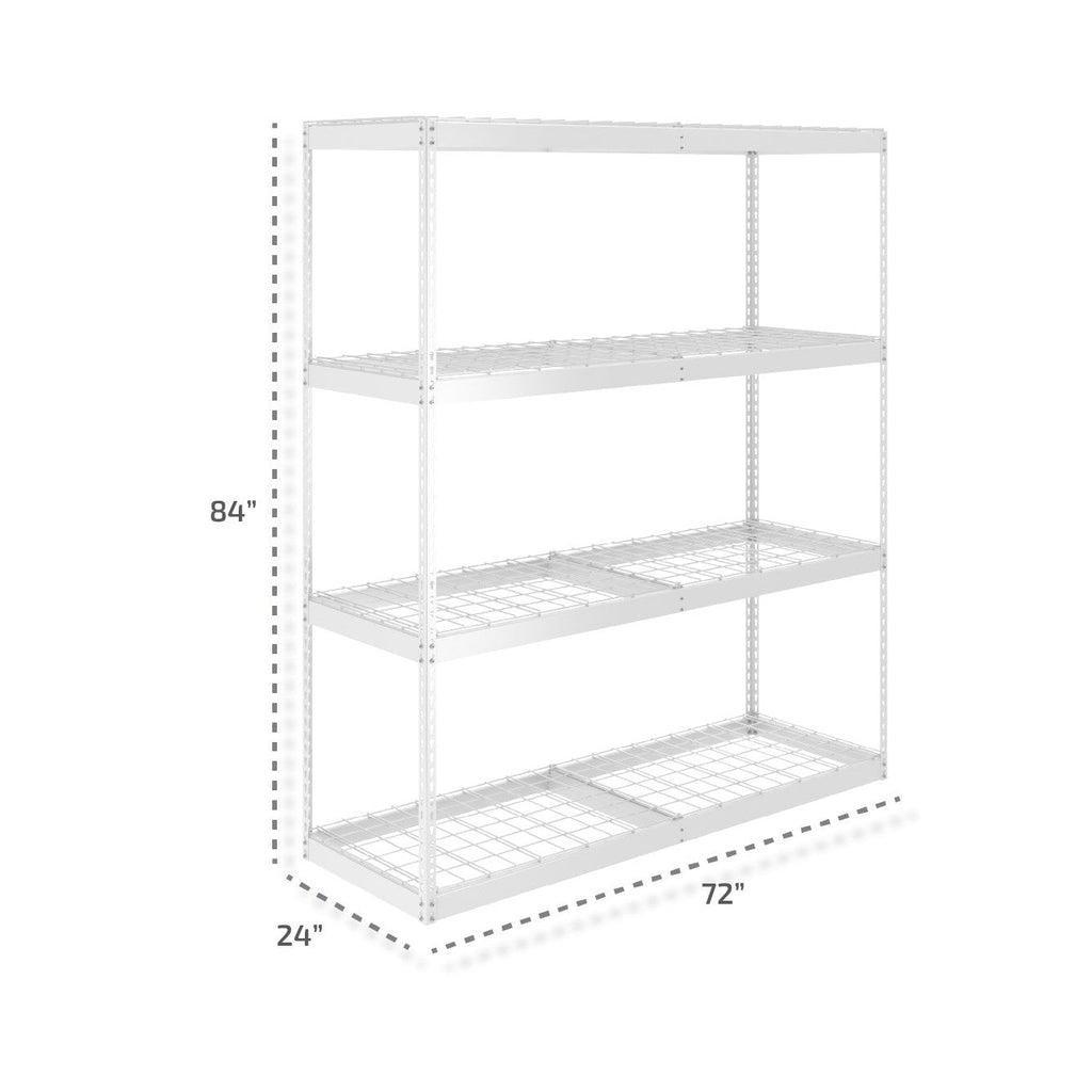 24" x 72" x 84" Heavy-Duty Garage Shelving-Heavy Duty Garage Shelving-Grease Monkey Garage