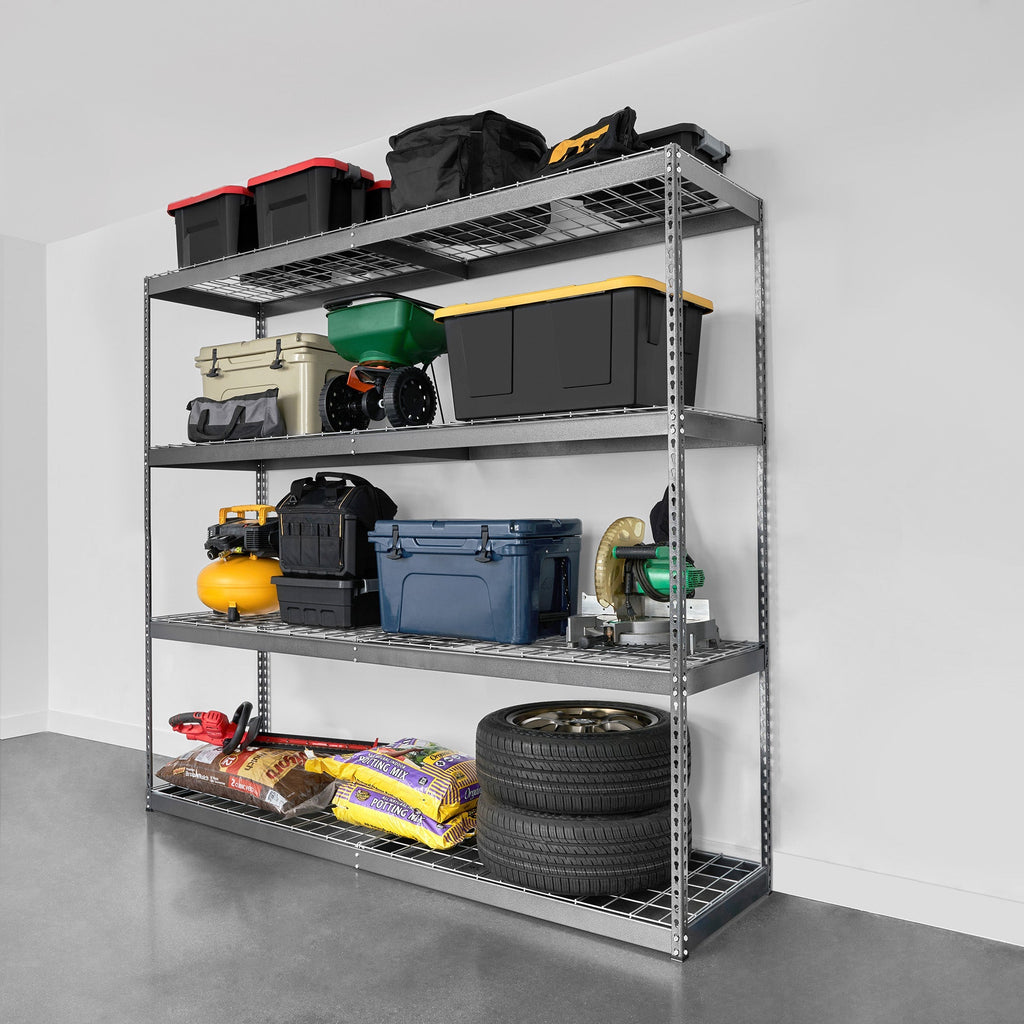 24" x 92" x 84" Heavy-Duty Garage Shelving-Heavy Duty Garage Shelving-Grease Monkey Garage