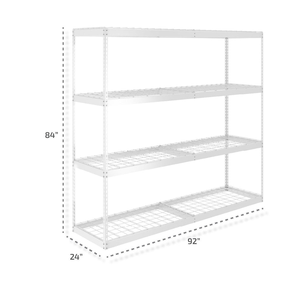 24" x 92" x 84" Heavy-Duty Garage Shelving-Heavy Duty Garage Shelving-Grease Monkey Garage