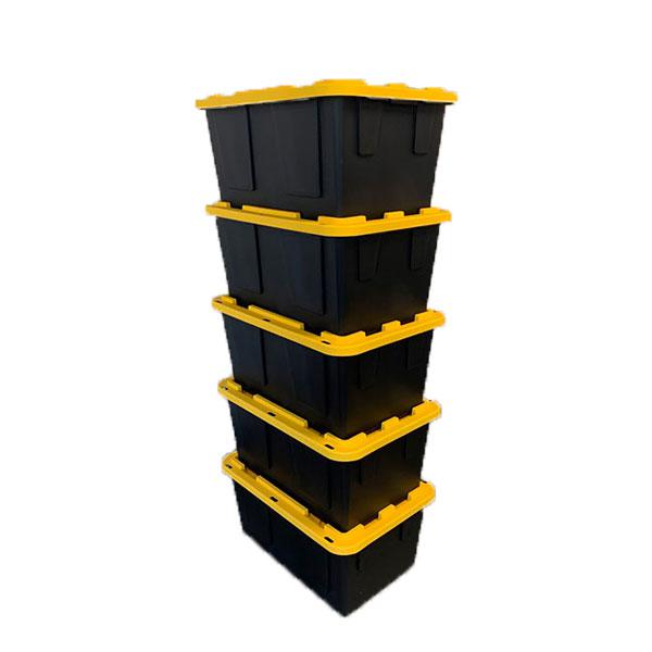 4' x 8' Overhead Garage Storage Bundle w/ 5 Bins (Yellow)-Overhead Storage-Grease Monkey Garage