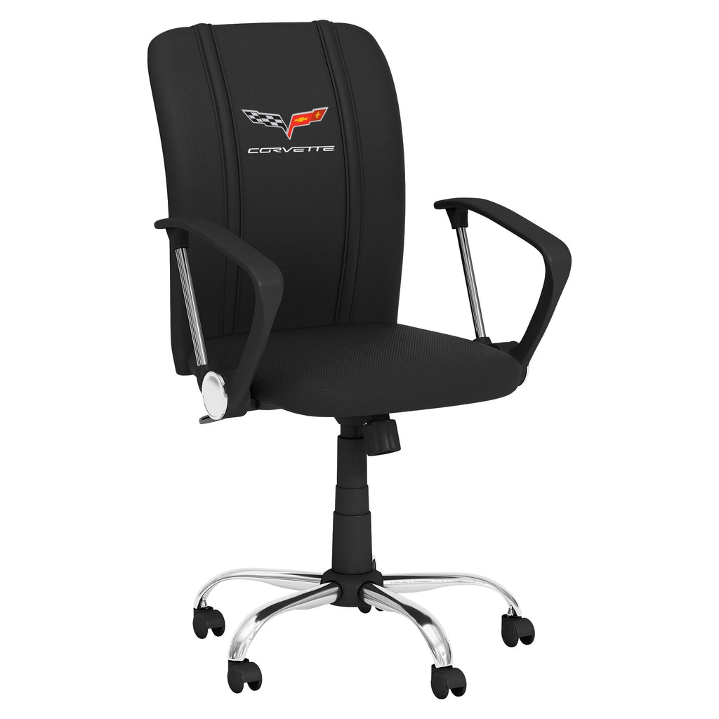 Curve Task Chair with Corvette C6 logo-General Motors-Grease Monkey Garage