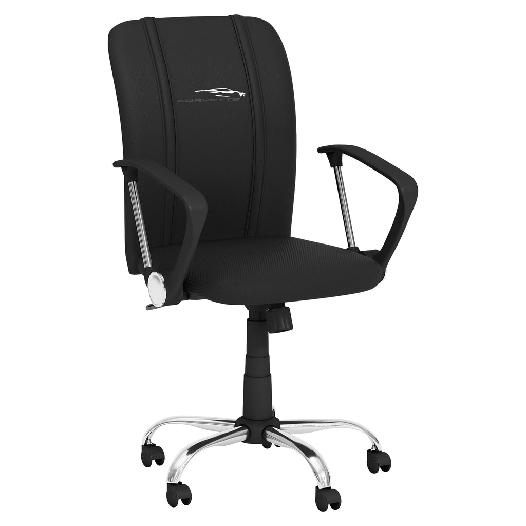 Curve Task Chair with Corvette Coupe Logo-General Motors-Grease Monkey Garage