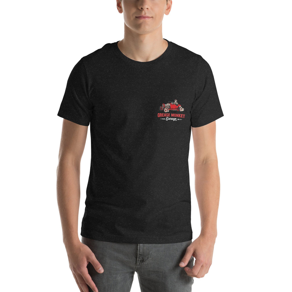 Fast Furious and Fueled by Coffee Unisex T-Shirt-Grease Monkey Garage