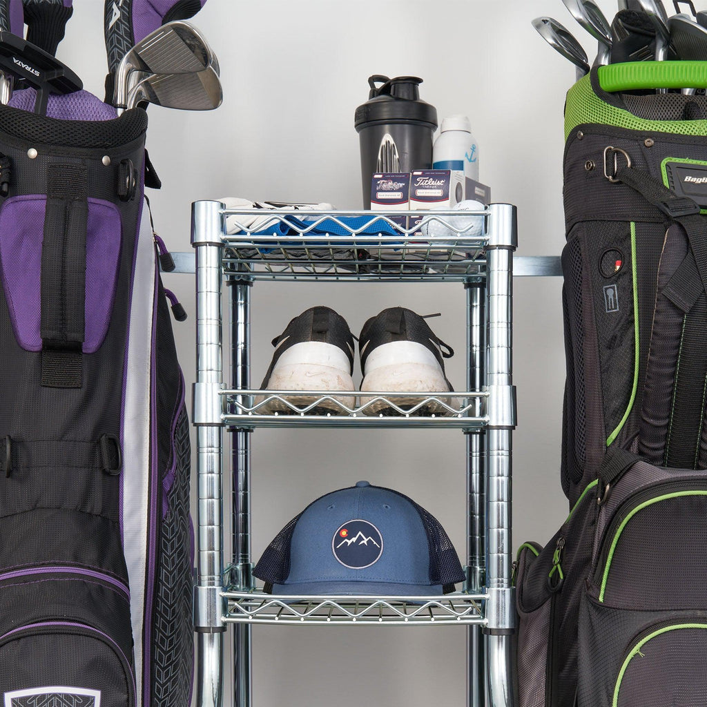 Golf Bag Organizer | Deluxe-Golf Rack-Grease Monkey Garage