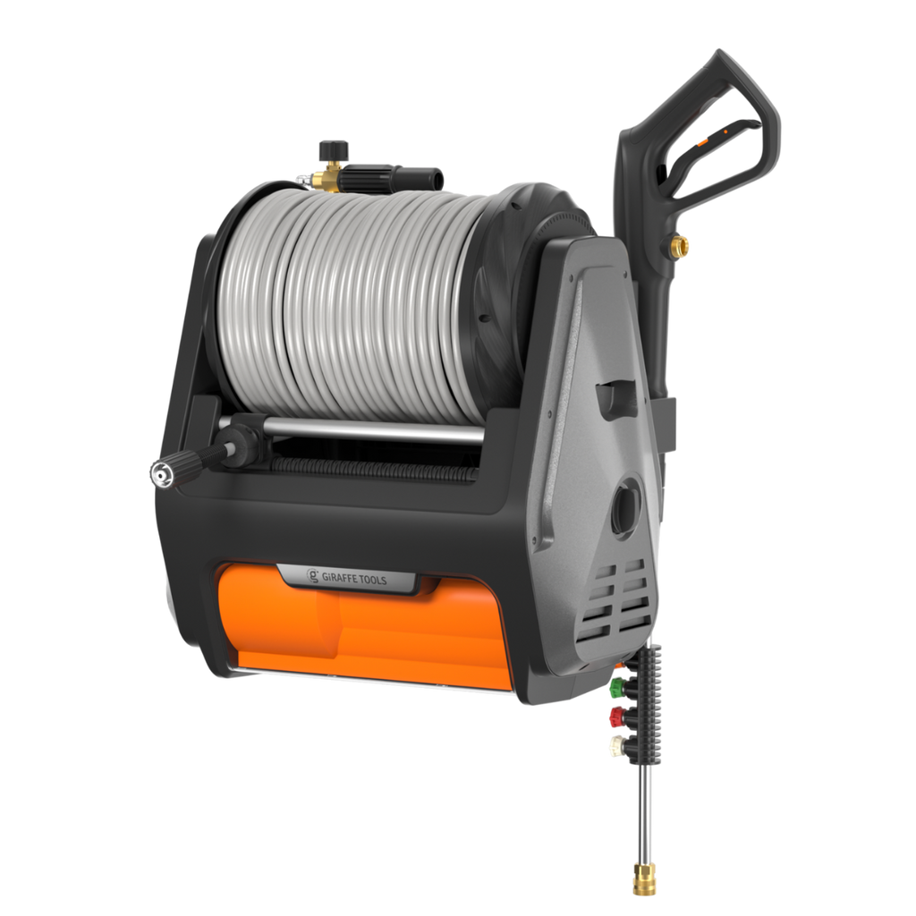 Grandfalls Retractable Pressure Washer PRO-Retractable Pressure Washer-Grease Monkey Garage