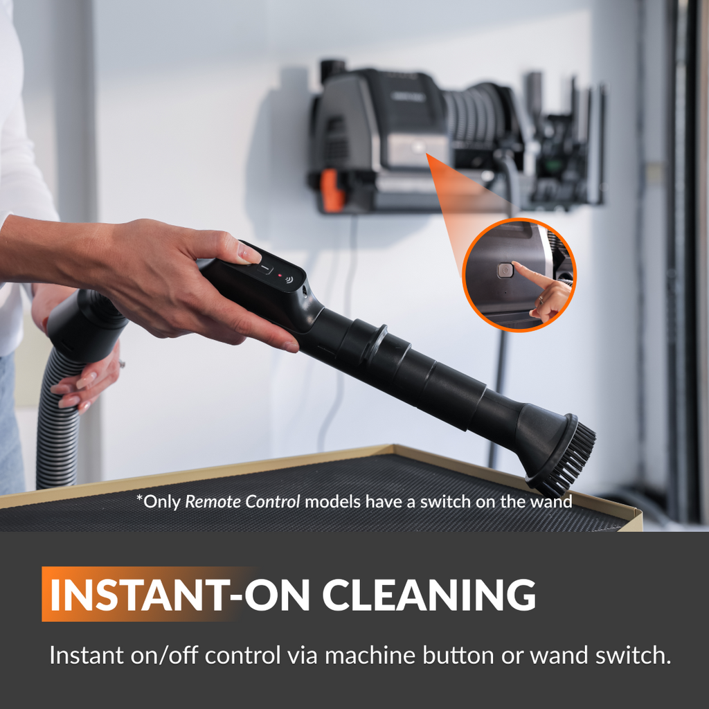 Grandstorm Retractable Vacuum Cleaner-Retractable Garage Vacuum-Grease Monkey Garage