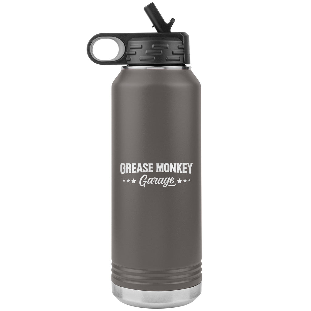 Grease Monkey Garage 32oz Water Bottle Insulated-Tumblers-Grease Monkey Garage