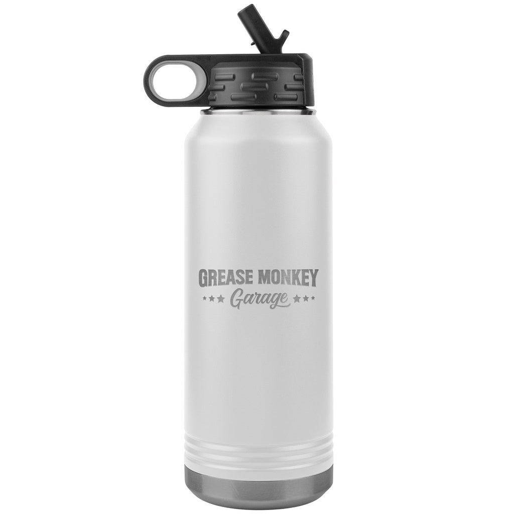 Grease Monkey Garage 32oz Water Bottle Insulated-Tumblers-Grease Monkey Garage