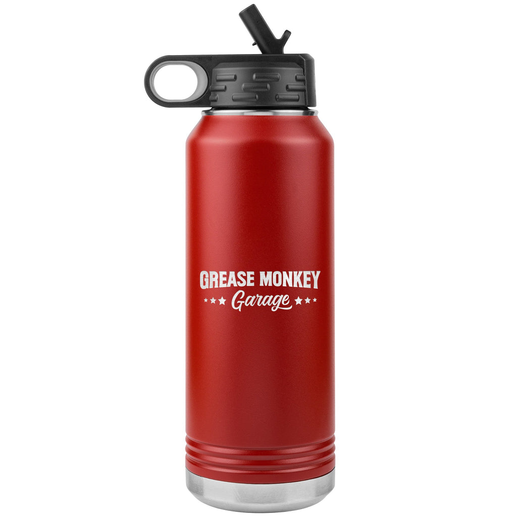 Grease Monkey Garage 32oz Water Bottle Insulated-Tumblers-Grease Monkey Garage