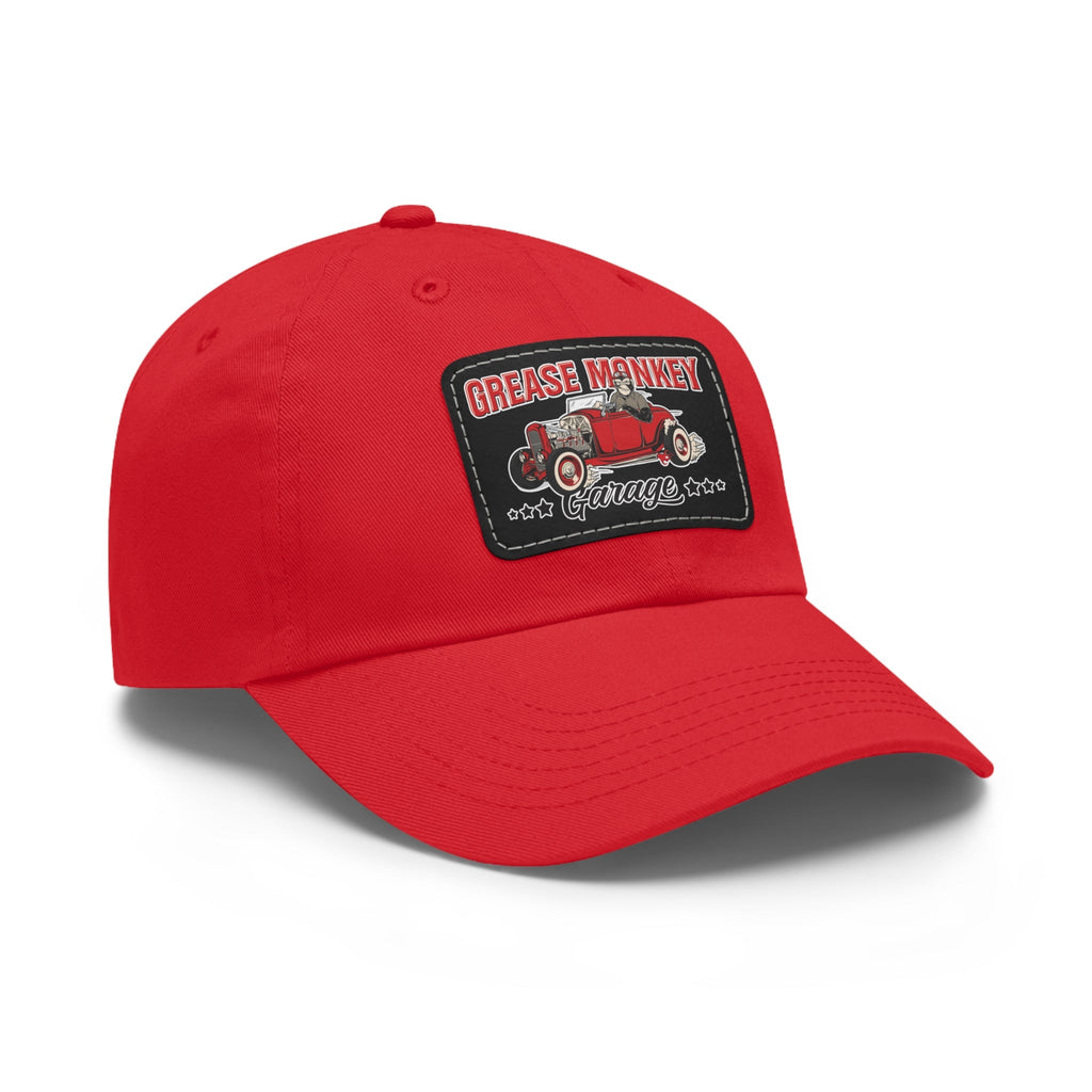 Grease Monkey Garage Cap with Patch-Hats-Grease Monkey Garage