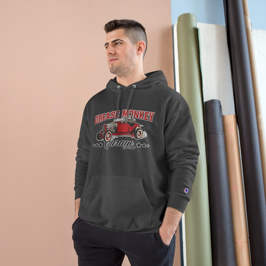 Grease Monkey Garage Champion Hoodie-Hoodie-Grease Monkey Garage