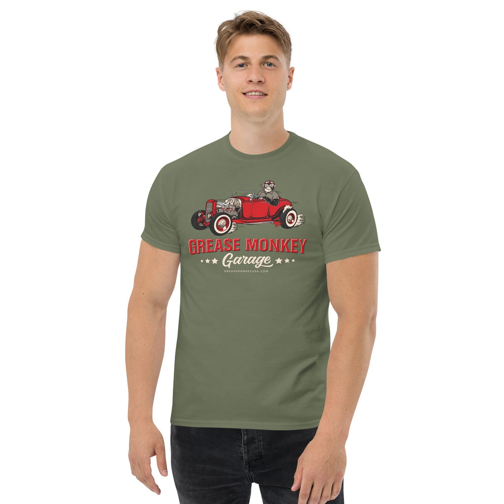 Grease Monkey Garage Classic Fit Short Sleeve T-Shirt-Grease Monkey Garage