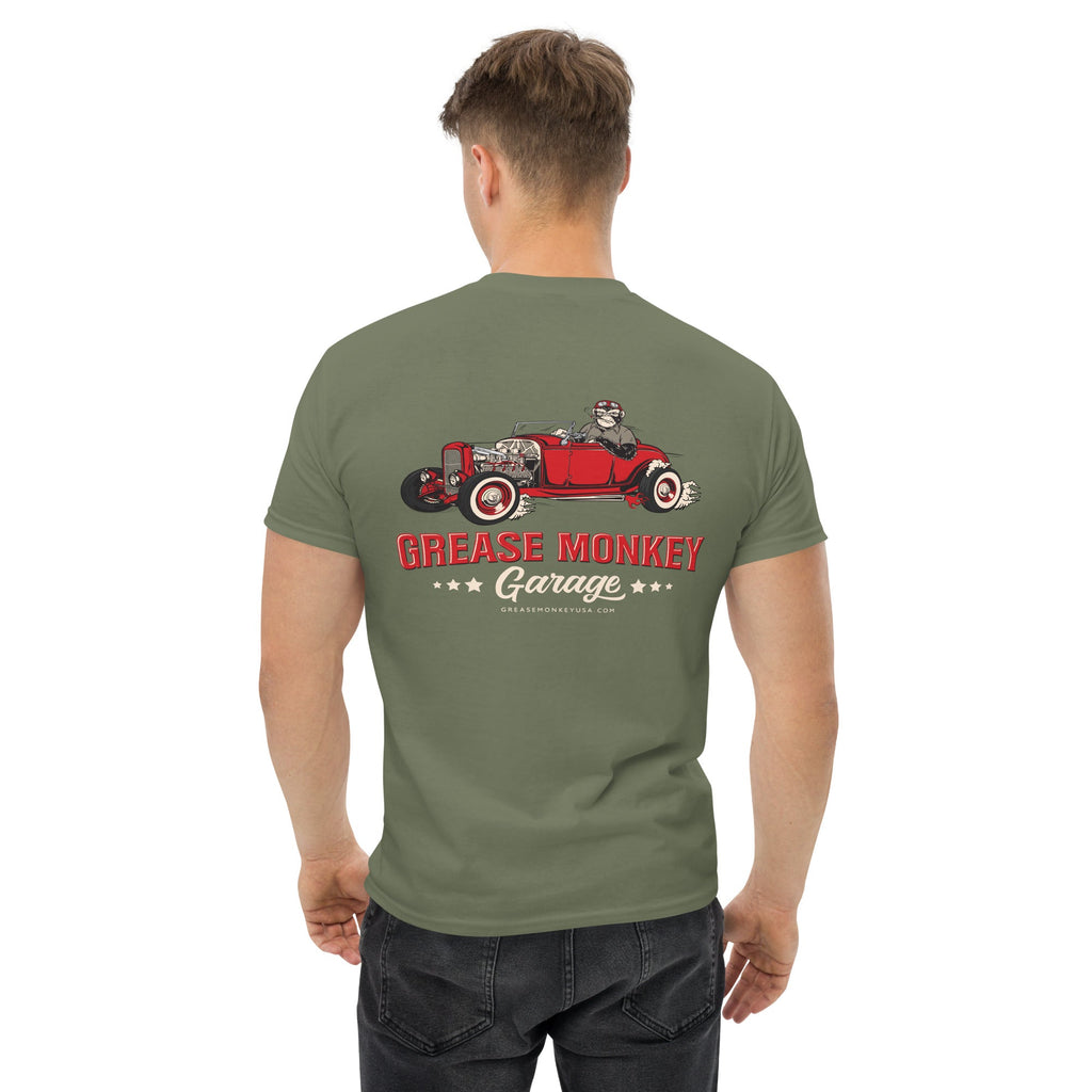 Grease Monkey Garage Classic Fit Short Sleeve T-Shirt-Grease Monkey Garage