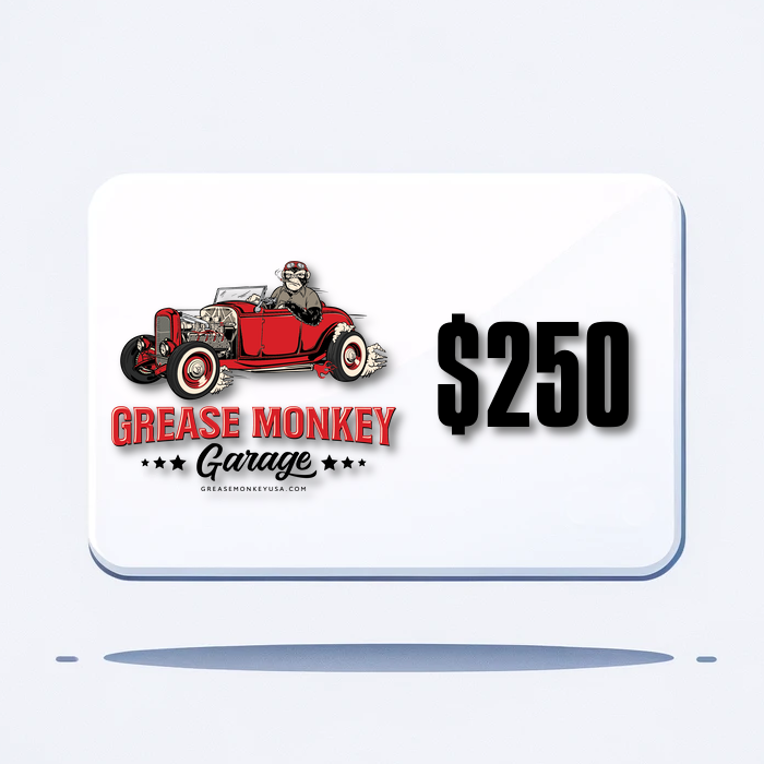 Grease Monkey Garage Gift Card-Gift Cards-Grease Monkey Garage