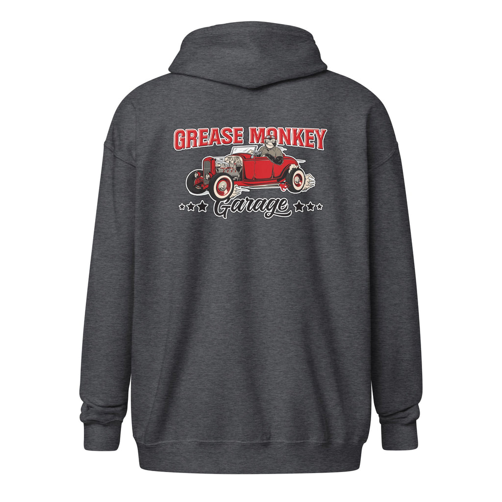 Grease Monkey Garage Gildan Heavy Blend Zip Hoodie-Grease Monkey Garage