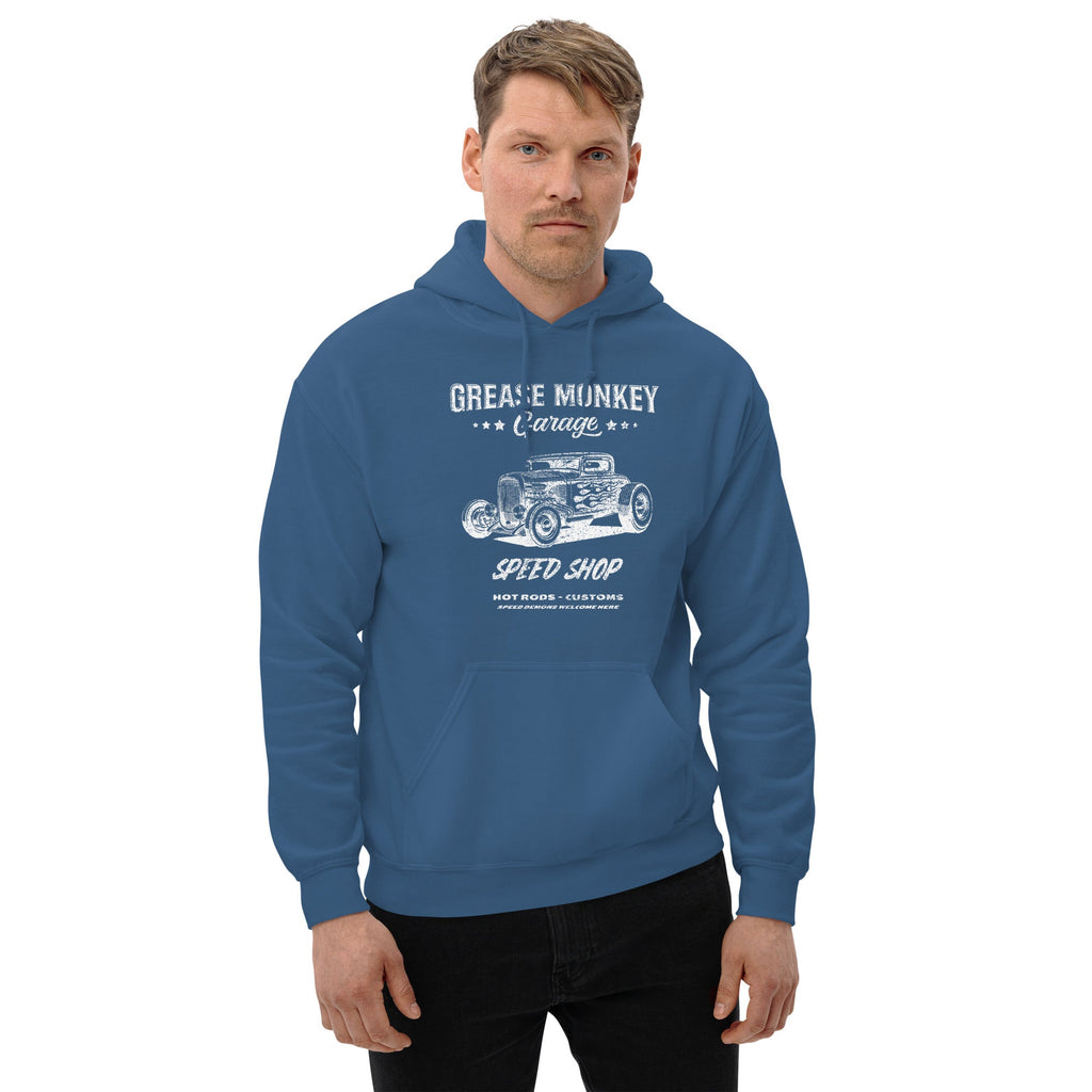 Grease Monkey Garage Heavy Blend Unisex Hoodie-Grease Monkey Garage