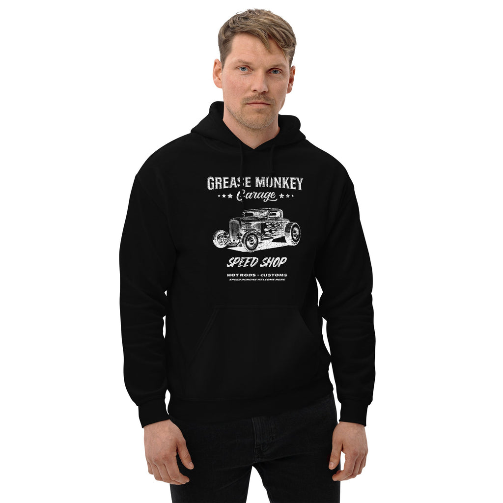 Grease Monkey Garage Heavy Blend Unisex Hoodie-Grease Monkey Garage