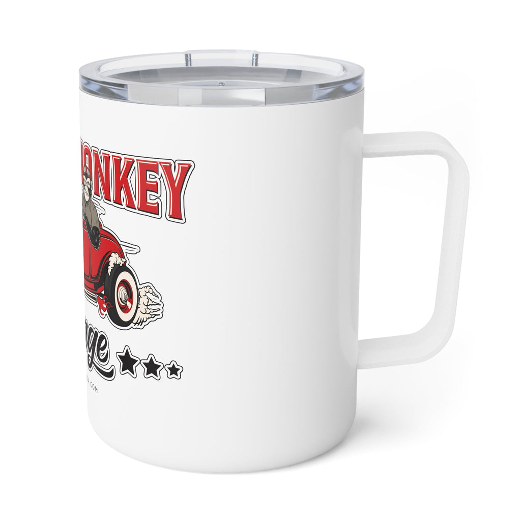 Grease Monkey Garage Insulated Coffee Mug, 10oz-Mug-Grease Monkey Garage