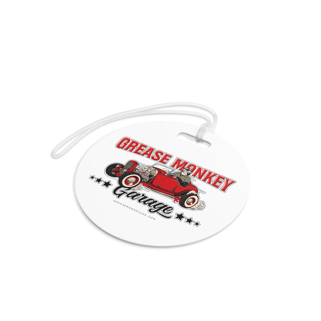 Grease Monkey Garage Luggage Tag-Accessories-Grease Monkey Garage