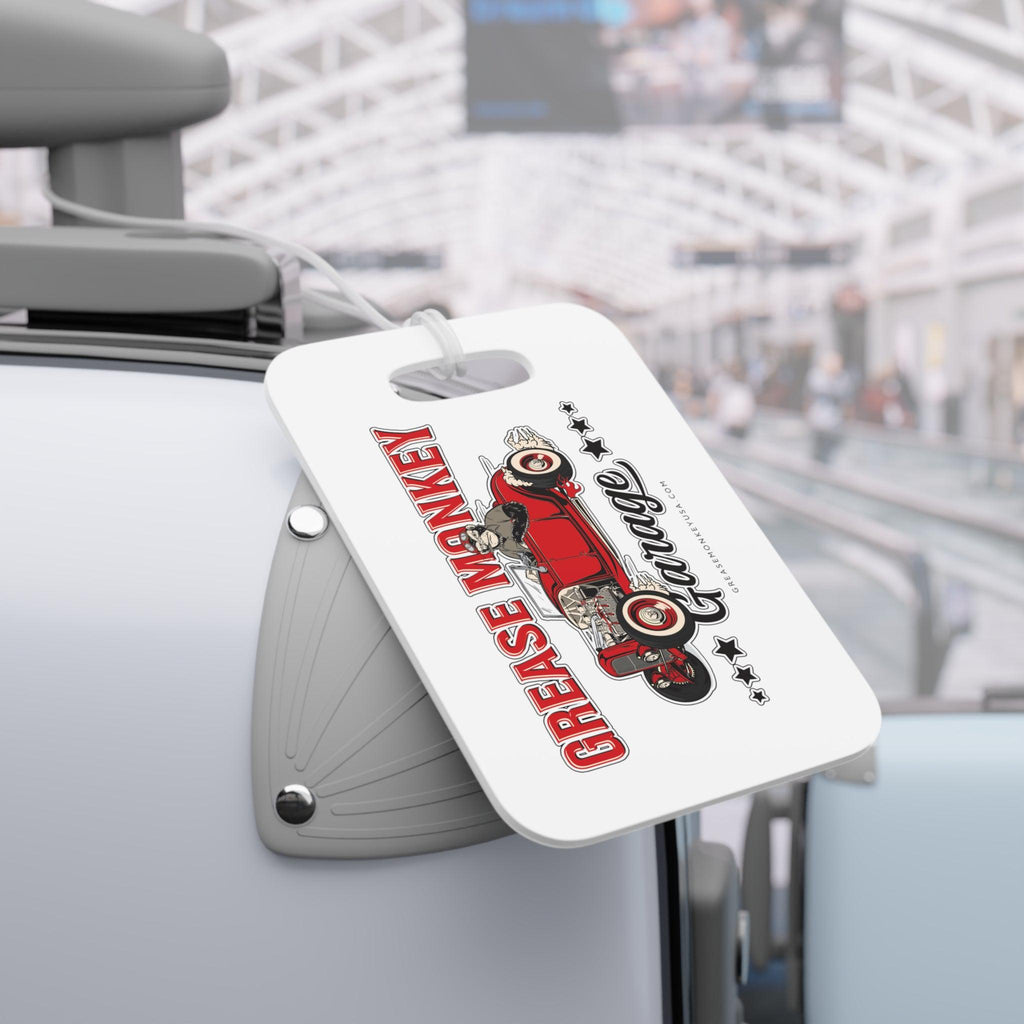 Grease Monkey Garage Luggage Tag-Accessories-Grease Monkey Garage