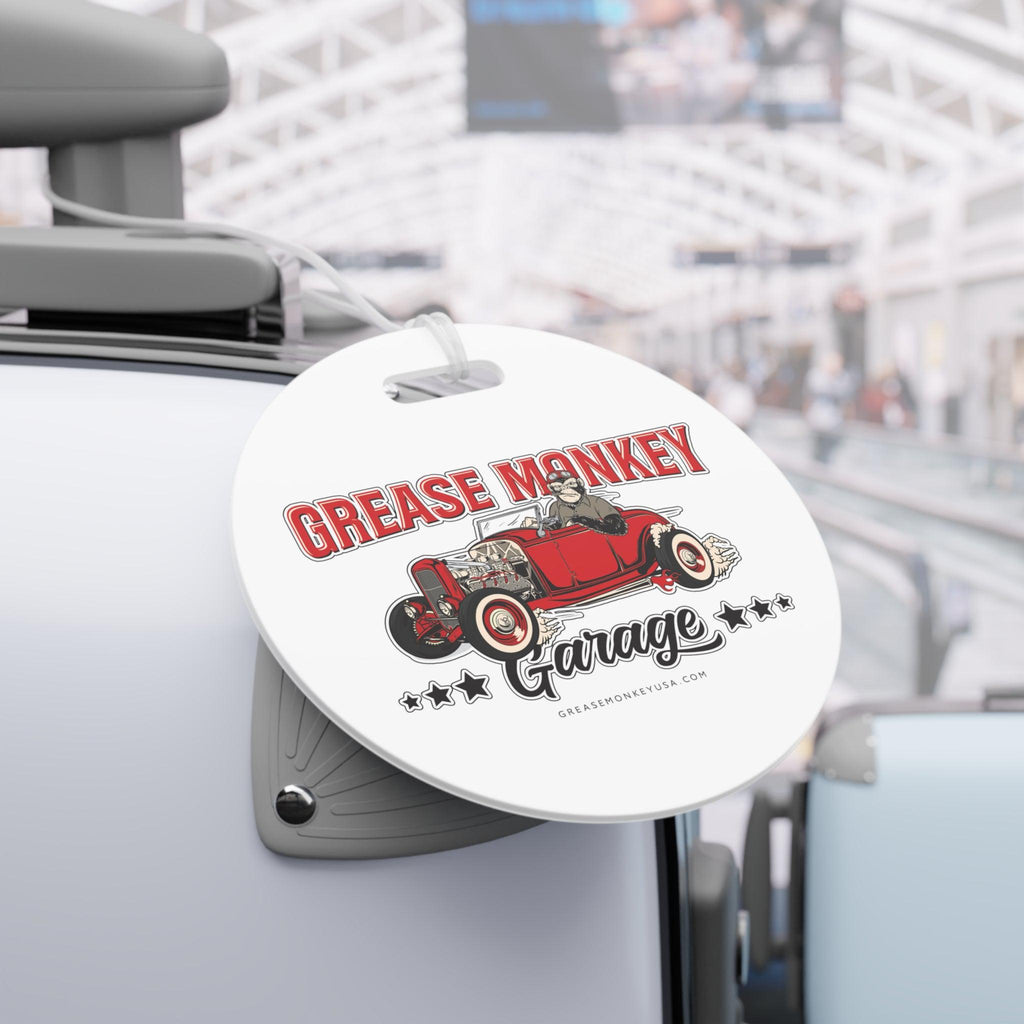 Grease Monkey Garage Luggage Tag-Accessories-Grease Monkey Garage