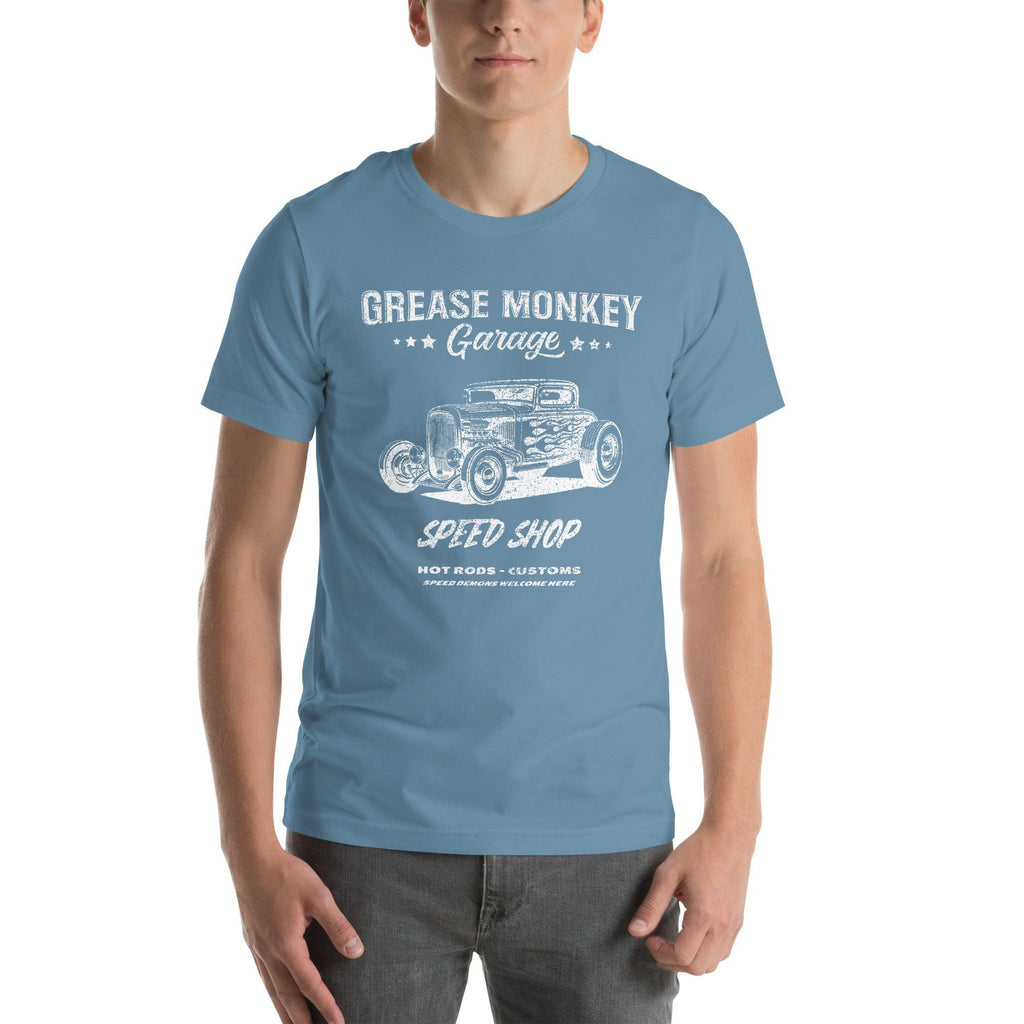 Grease Monkey Garage Speed Shop Short-Sleeve Unisex T-Shirt-Grease Monkey Garage