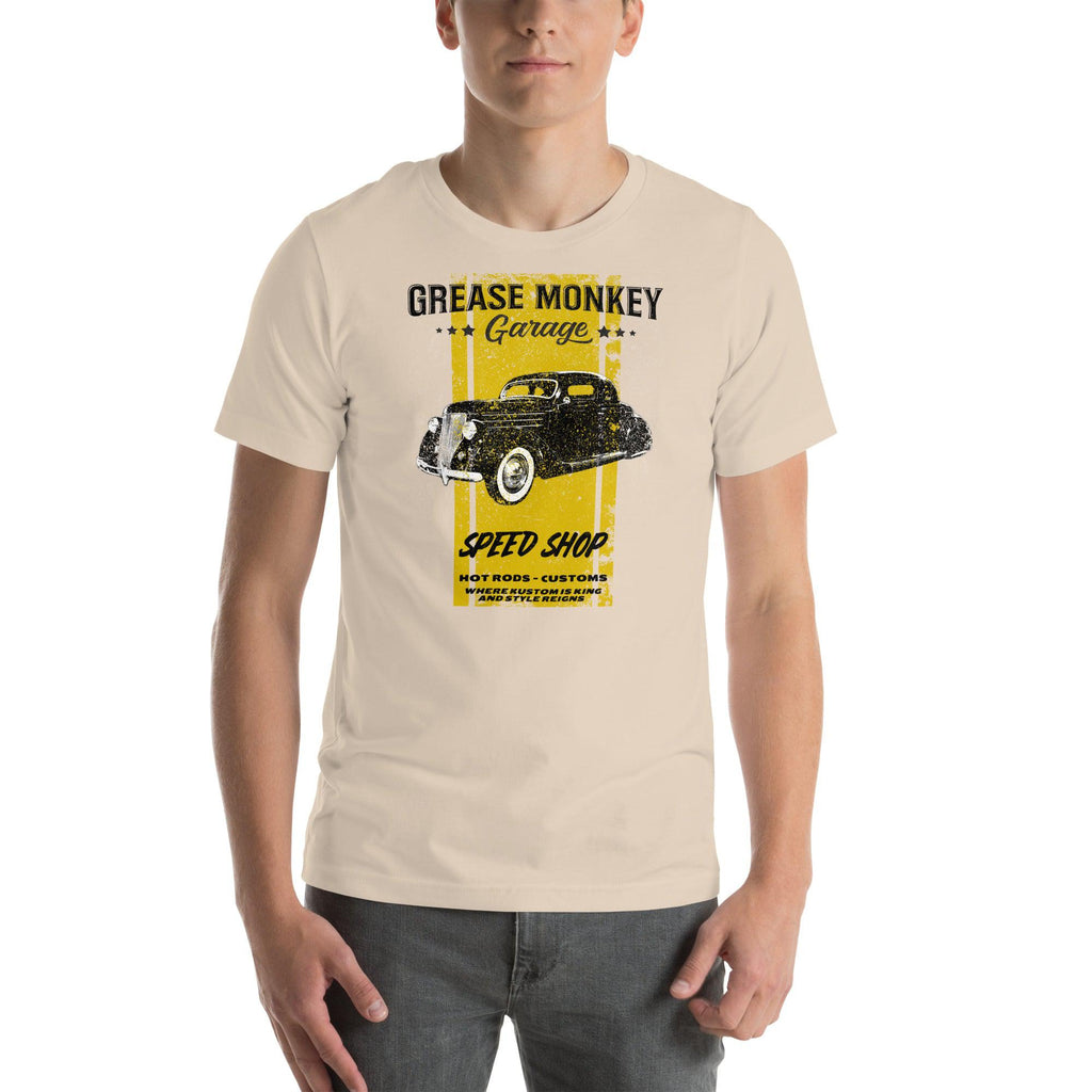 Grease Monkey Garage Speed Shop Short-Sleeve Unisex T-Shirt-Grease Monkey Garage