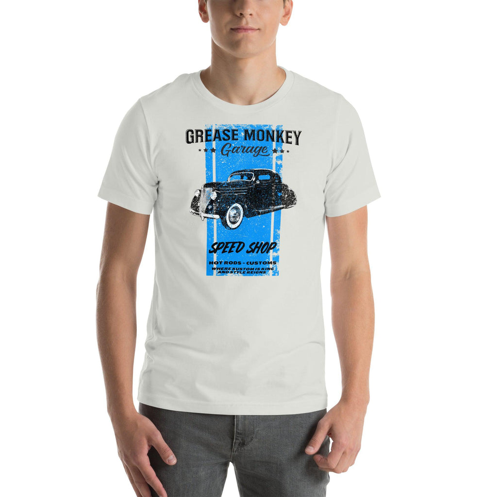 Grease Monkey Garage Speed Shop Short-Sleeve Unisex T-Shirt-Grease Monkey Garage