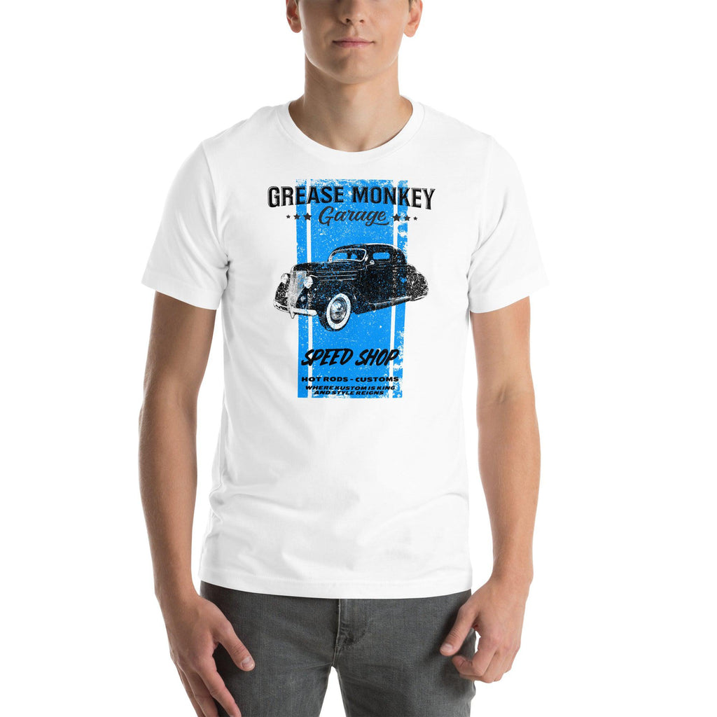 Grease Monkey Garage Speed Shop Short-Sleeve Unisex T-Shirt-Grease Monkey Garage