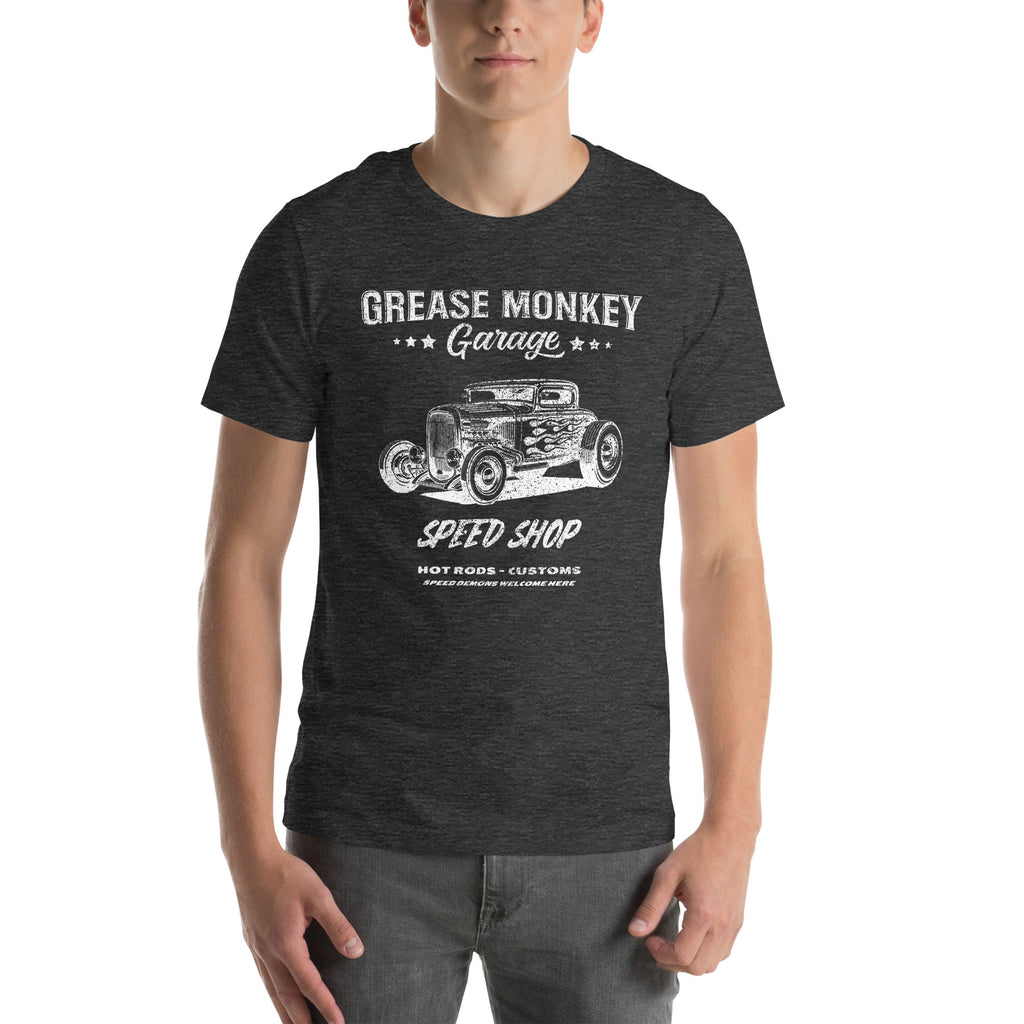 Grease Monkey Garage Speed Shop Short-Sleeve Unisex T-Shirt-Grease Monkey Garage