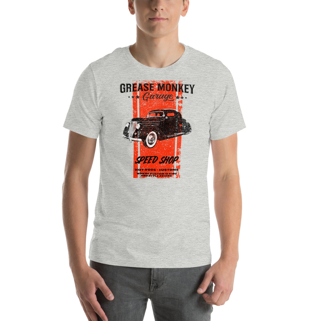 Grease Monkey Garage Speed Shop Short-Sleeve Unisex T-Shirt-Grease Monkey Garage