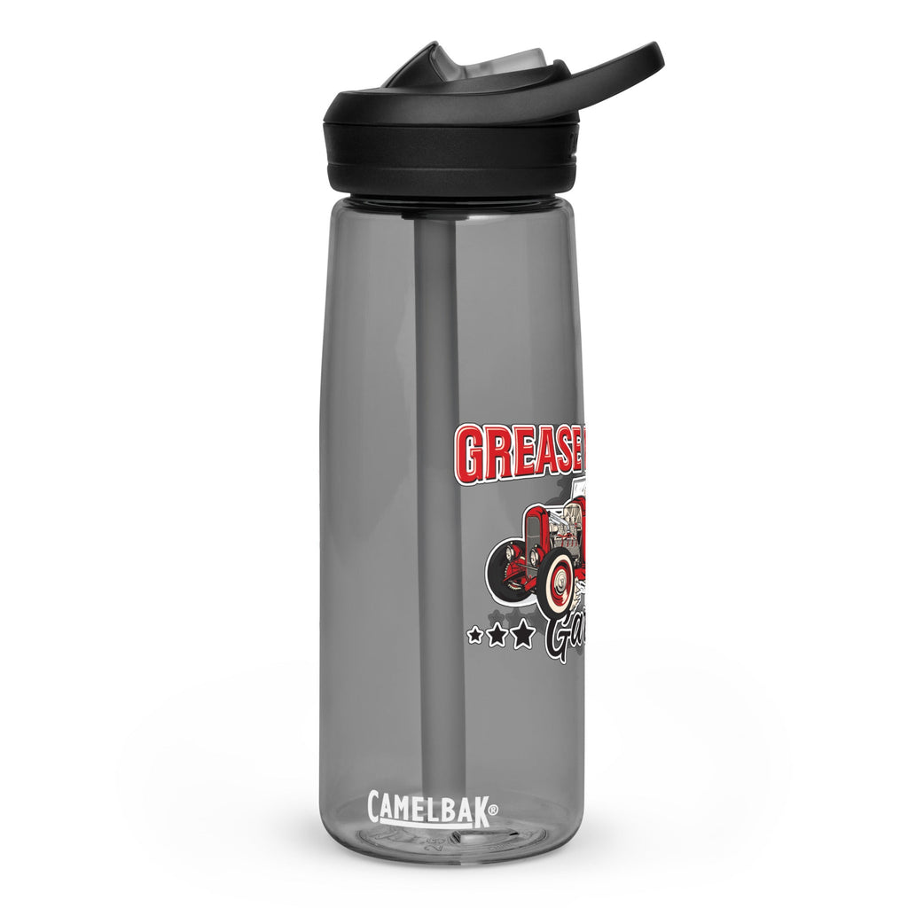 Grease Monkey Garage Sports Water Bottle-Grease Monkey Garage