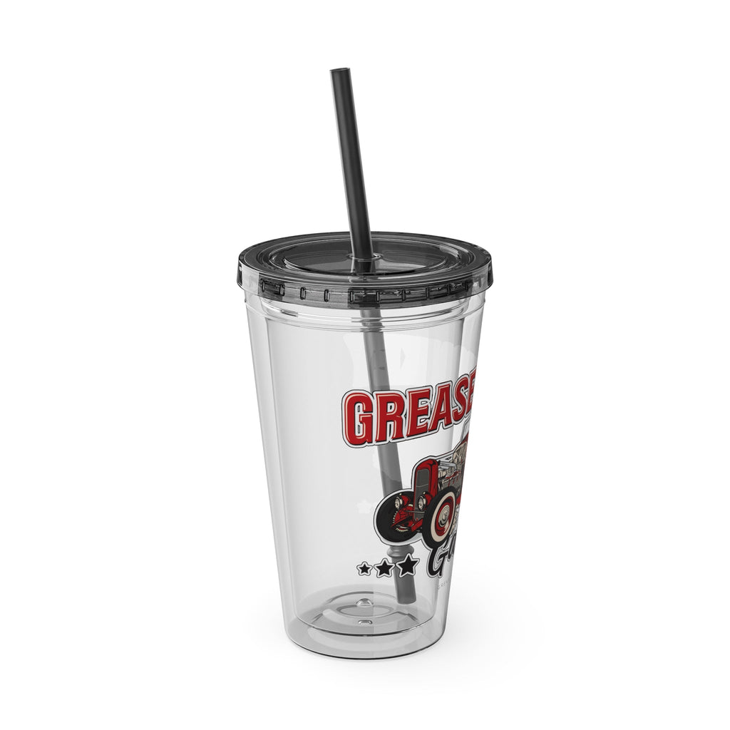 Grease Monkey Garage Sunsplash Tumbler with Straw-Mug-Grease Monkey Garage