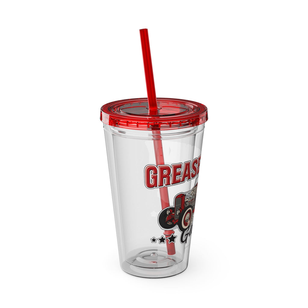 Grease Monkey Garage Sunsplash Tumbler with Straw-Mug-Grease Monkey Garage