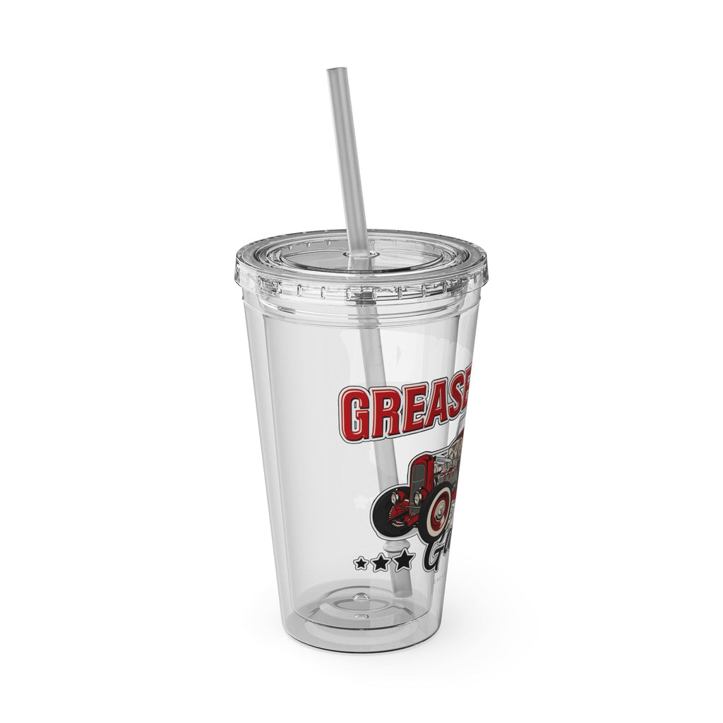 Grease Monkey Garage Sunsplash Tumbler with Straw-Mug-Grease Monkey Garage