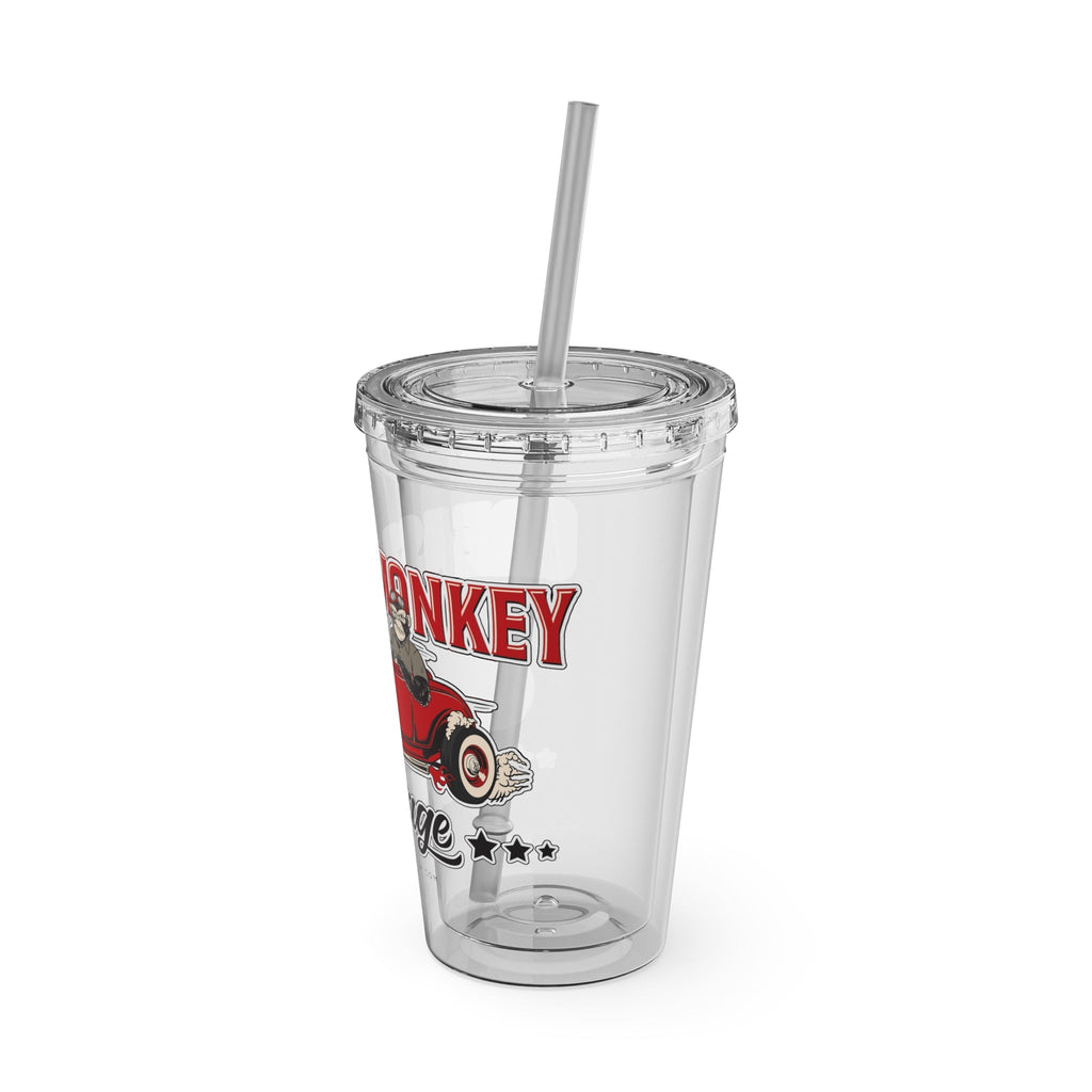 Grease Monkey Garage Sunsplash Tumbler with Straw-Mug-Grease Monkey Garage