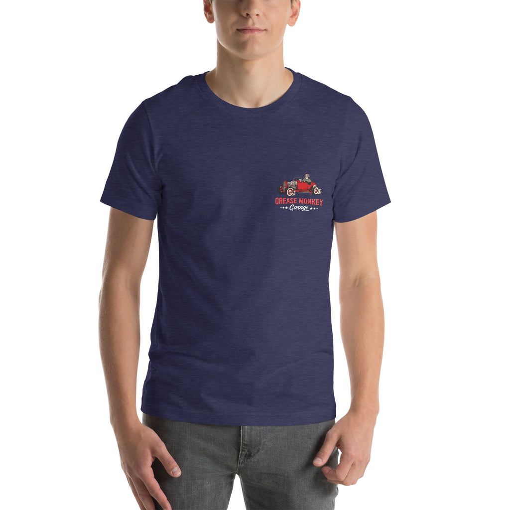 Life in the Fast Lane Unisex T-Shirt-Grease Monkey Garage