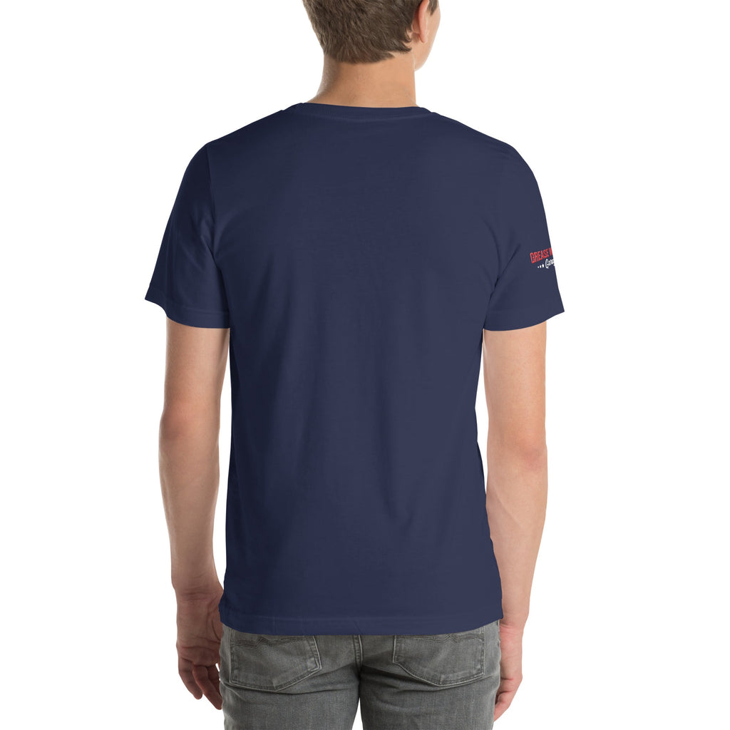 Life in the Fast Lane Unisex T-Shirt-Grease Monkey Garage