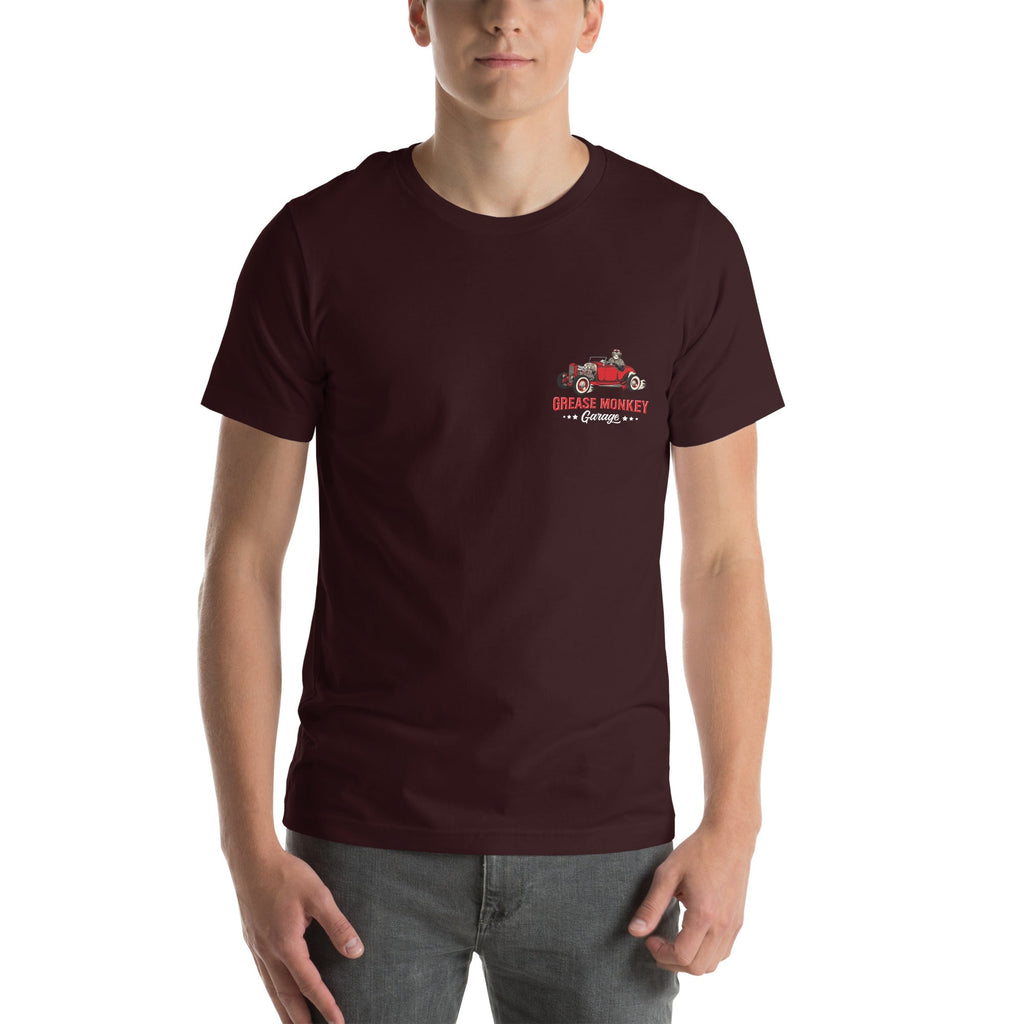 Life in the Fast Lane Unisex T-Shirt-Grease Monkey Garage