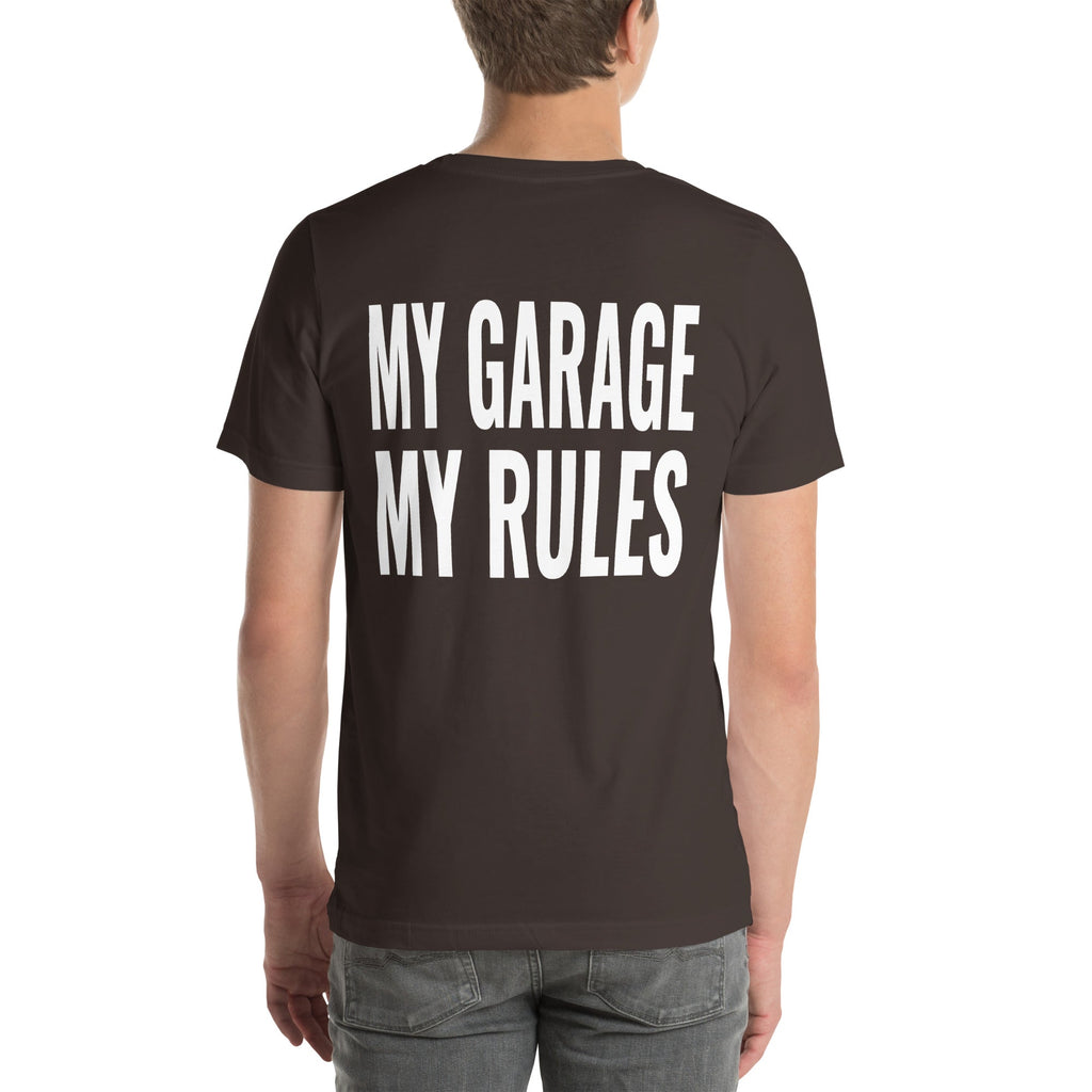 My Garage My Rules Unisex T-Shirt-Grease Monkey Garage