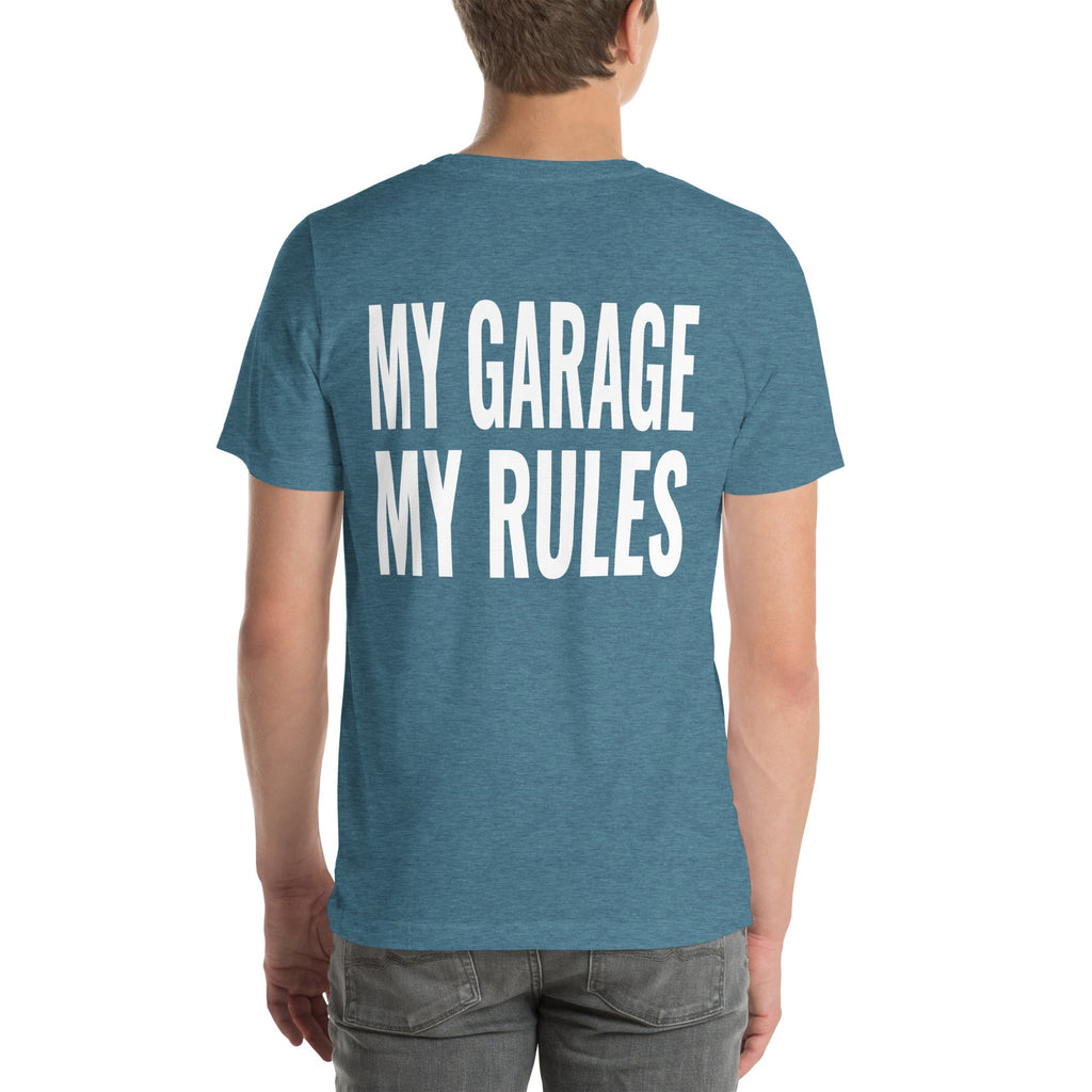 My Garage My Rules Unisex T-Shirt-Grease Monkey Garage