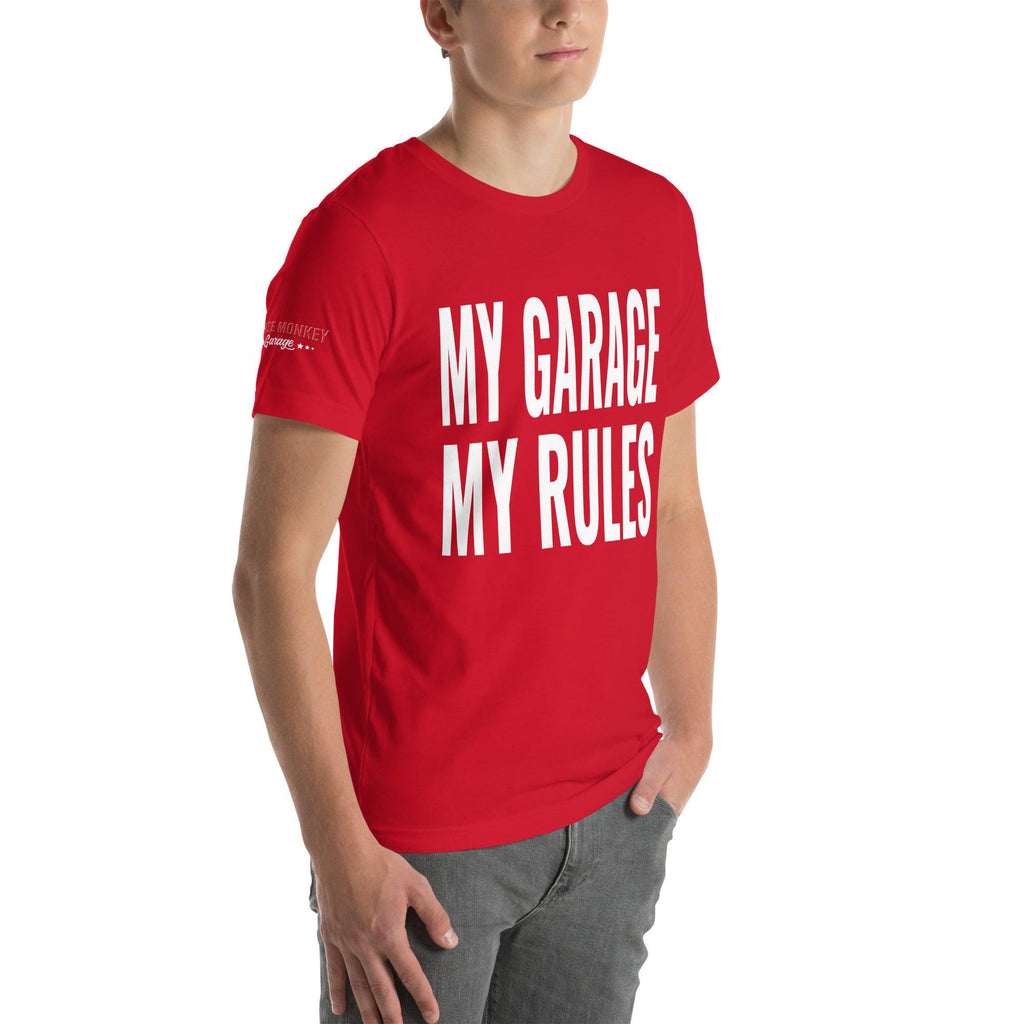 My Garage My Rules Unisex T-Shirt-Grease Monkey Garage