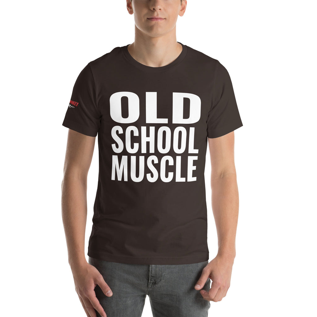 Old School Muscle Unisex T-Shirt-Grease Monkey Garage