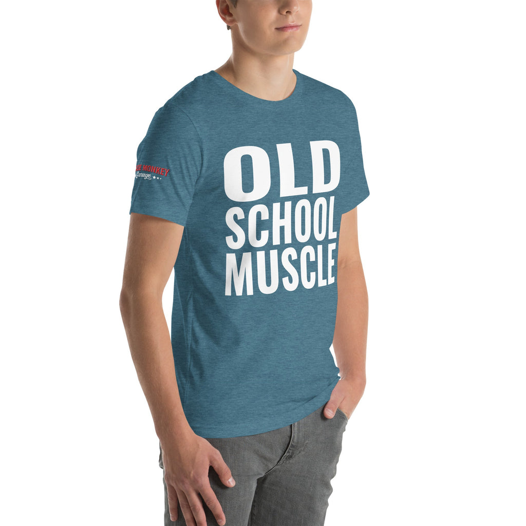 Old School Muscle Unisex T-Shirt-Grease Monkey Garage